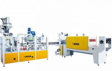 Автоматична лінія пакування борошна в паперові мішки