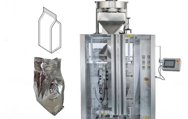 кавовий квадратний мішок форму заповнити запакову упаковку машини