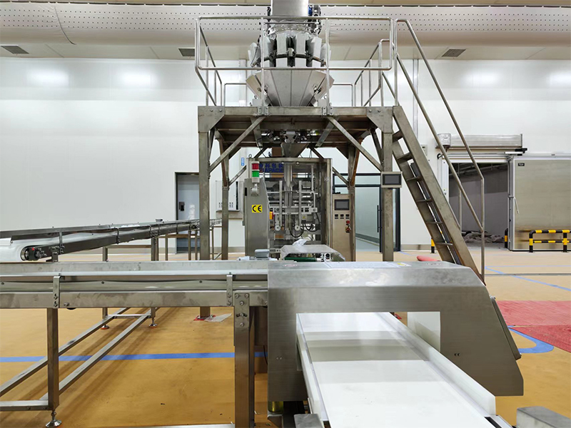 автоматична пакувальна машина для заморожених продуктів.6