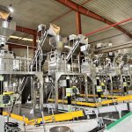 SIX LINES OF SEMI AUTOMATIC PACKAGING EQUIPMENT FOR ANGOLA CLIENTS READY DOR SHIPPMENT